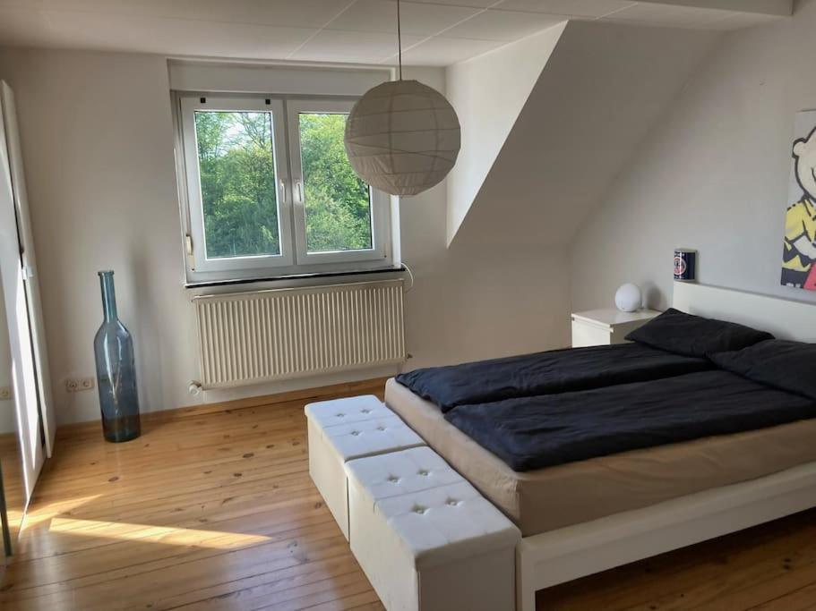 Sonnige Etagen-Wohnung, Alleinige Nutzung, Wasserbett Neunkirchen  Eksteriør billede